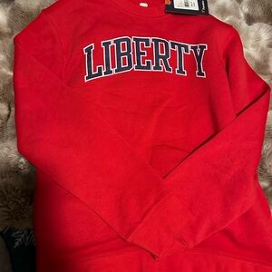Fanatics Red Liberty Crewneck